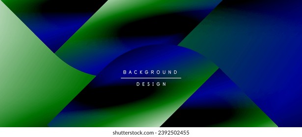 Bright color circle and round element minimal geometric abstract background for posters, covers, banners, brochures, websites