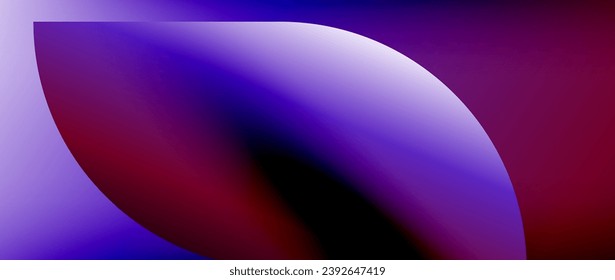 Bright color circle and round element minimal geometric abstract background for posters, covers, banners, brochures, websites