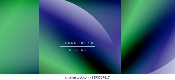 Bright color circle and round element minimal geometric abstract background for posters, covers, banners, brochures, websites