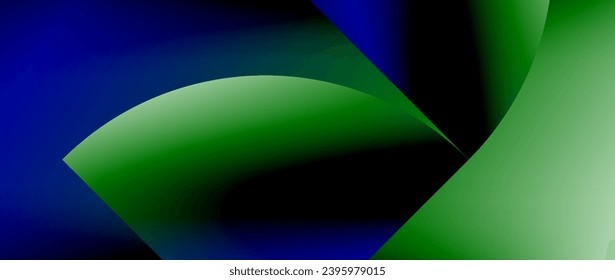 Bright color circle and round element minimal geometric abstract background for posters, covers, banners, brochures, websites