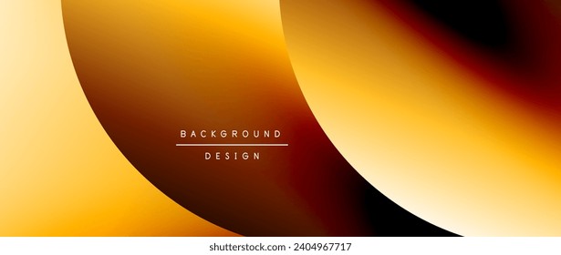 Bright color circle and round element minimal geometric abstract background for posters, covers, banners, brochures, websites