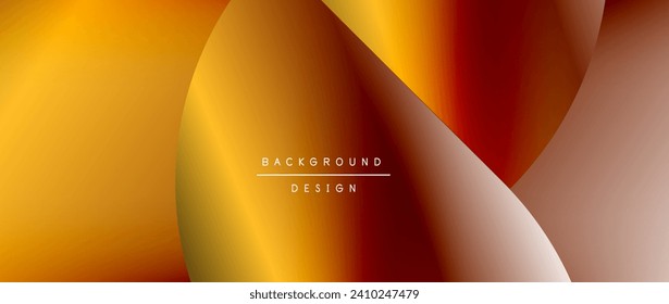 Bright color circle and round element minimal geometric abstract background for posters, covers, banners, brochures, websites