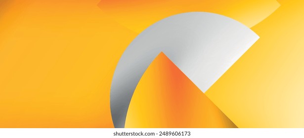 Bright color circle and round element minimal geometric abstract background for posters, covers, banners, brochures, websites