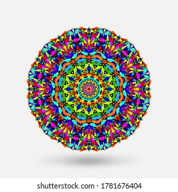 Helles, kreisförmiges Kaleidosschema
