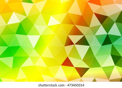 Bright color crumpled background abstract triangles. Ink Series summer. composition. Vector illustration of a gradient. Polygonal patterns for your presentations, business printing, banner
