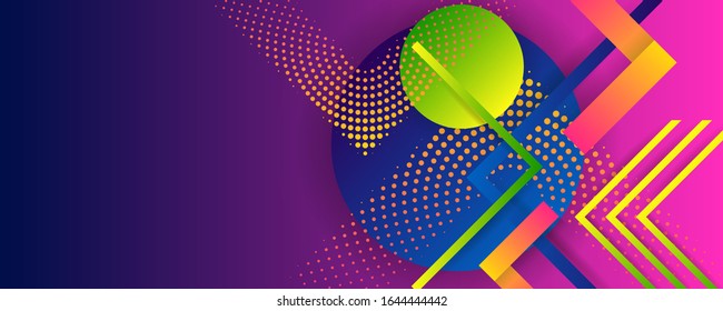 Hellfarbige Design-Hintergründe Vorlage Sommersafarbener Hintergrund mit geometrischen Elementen