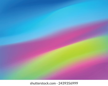 Bright color gradient liquid background