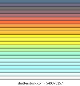 Bright color horizontal rectangles, colorful design with overlapping geometric rectangular shapes forming abstract beautiful background. Perfect backdrop for project of brochure or flyer