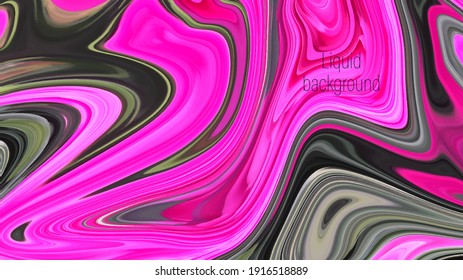 Bright color liquid vector background, geometric color poster shapes design, brochure template