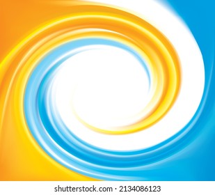 Bright color paint radial curl stripe line wash silk cloth ribbon mix union. Modern draw web art concept whirl vortex artist icon sign decor social war water unity design light white text space card