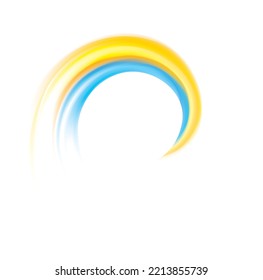 Bright color paint radial curl stripe line wash silk cloth ribbon mix union. Modern draw web art concept whirl vortex artist icon sign decor social war water unity design light white text space card
