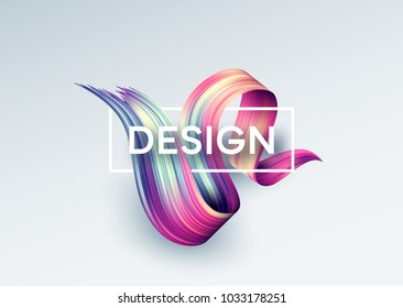 Bright Color Paint Stains for Modern Poster. Tranding design. Vector illustration EPS10