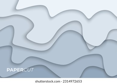 Diseño de fondo de corte de papel de color brillante