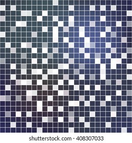 Bright color pixel mosaic. Vector illustration. For use in printing, flyer design, wallpaper, presentations. 