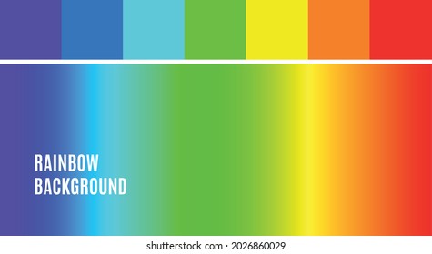 Bright Color Rainbow Background Wallpaper Abstract Multicolor Soft Gradient Effect Blur Texture. Vector illustration of Backdrop Poster