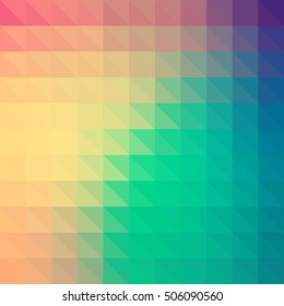 Bright color Triangle Geometric vector background eps10
