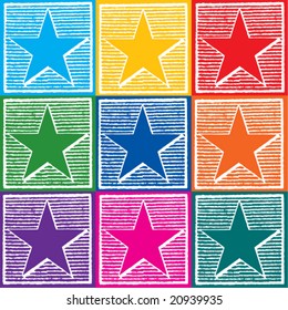 Bright color vector illustration for use as christmas greeting card