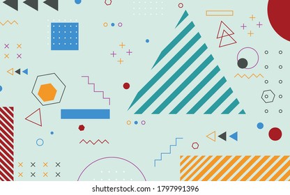 Bright colored abstract background design