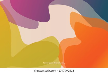 Bright colored abstract background design