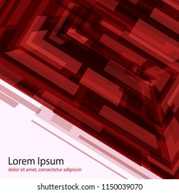 Bright colored abstract background with digital design elements.