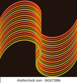 bright colored abstract drawing