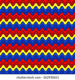 Bright colored abstraction saturated