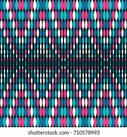 bright colored circles geometric seamless pattern