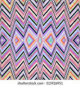 Bright colored circles grunge effect vector illustration