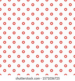 bright colored circles seamless geometric pattern for your design