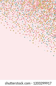 Bright colored dots in the style of memphis. Template in pastel colors with circles for covers, flyers, paper.
