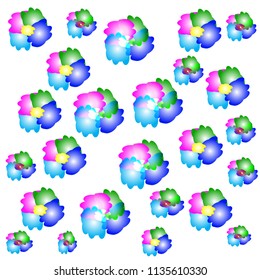 Bright Colored Flowers