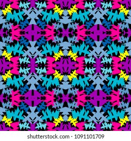 bright colored seamless abstract brush stroke pattern for your design quality illustration