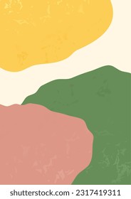 Fondo ondulado de color claro. Plantilla para su diseño. Ilustración del vector