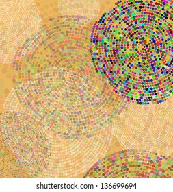 bright, colorful abstract background