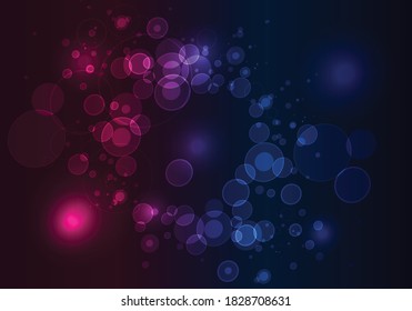 Heller, bunter abstrakter Hintergrund mit Kreisstil.