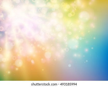 bright colorful abstract background in design vector