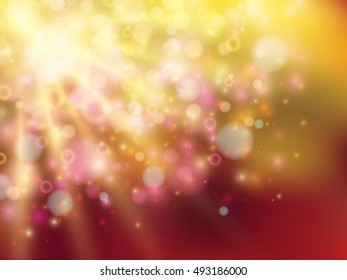 bright colorful abstract background in design vector