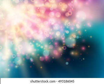 bright colorful abstract background in design vector