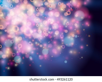 bright colorful abstract background in design vector