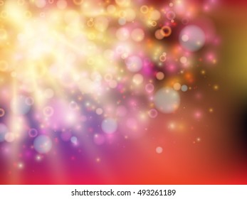 bright colorful abstract background in design vector