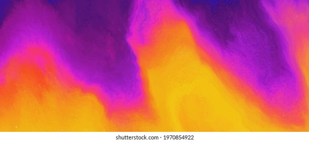 Bright colorful abstract background vector design. Vibrant splash of paint texture.