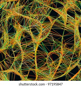 Bright colorful abstract tech background. EPS 8 vector file included