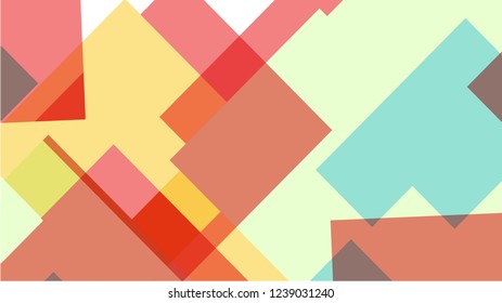 Bright colorful abstract vector backgrounds, consisting of boxes. Pattern with a colored box with a white background.