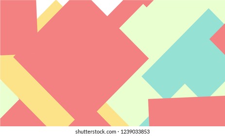 Bright colorful abstract vector backgrounds, consisting of boxes. Pattern with a colored box with a white background.