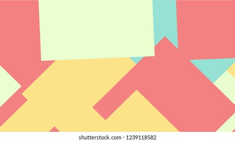 Bright colorful abstract vector backgrounds, consisting of boxes. Pattern with a colored box with a white background.
