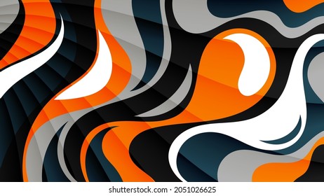 Bright colorful abstract wallpaper.
Vector illustration for celebration, party, holiday, invitation and Your project.Modern Creative Style.Chaotic Decor.