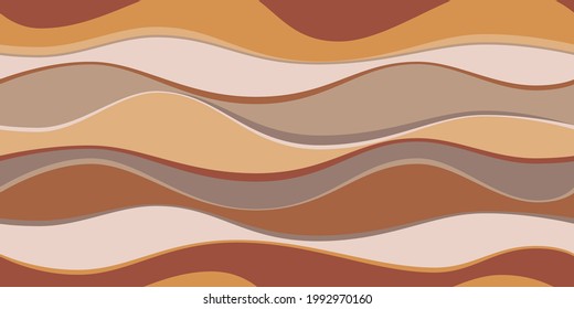 Bright colorful abstract waves background. Vector illustration. Perfect for the design of fabrics, clothing, interiors.