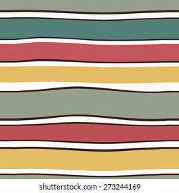 Bright colorful abstract waves background. Vector illustration.