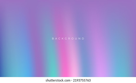 Bright Colorful Aurora Gradient Mesh Abstract Background