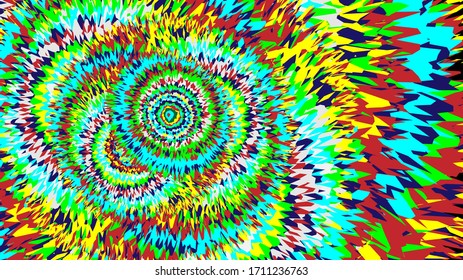 Bright, colorful background. Abstract impressionism and notes of radiance. Space light. Vector eps10.